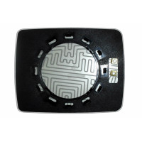 Дзеркальний елемент MERCEDES G-klasse (97-11) лівий сферичний голубий з обігрівом