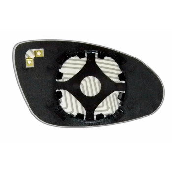 Елемент дзеркала заднього огляду MERCEDES S-klasse (05-09) лівий асферичний з обігрівом