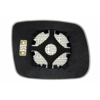 Елемент дзеркала заднього огляду MERCEDES Vaneo (01-05) лівий асферичний з обігрівом