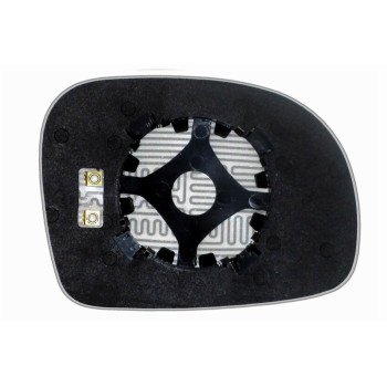 Зеркальный элемент MERCEDES Viano (03-07) левый асферический с обогревом Зеркальный элемент MERCEDES Viano (03-07) левый асферический с обогревом