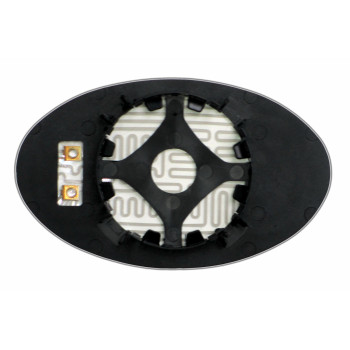 Елемент дзеркала заднього огляду MINI Cooper I (01-06) лівий асферичний з обігрівом