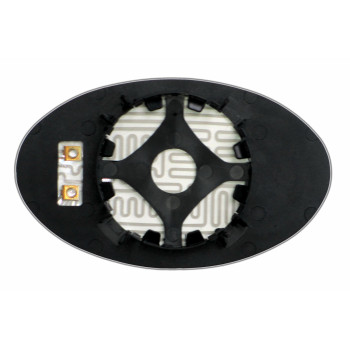 Елемент дзеркала заднього огляду MINI Cooper I (01-06) лівий сферичний з обігрівом