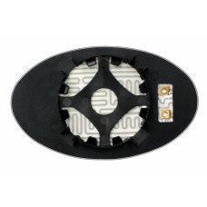 Дзеркальний елемент MINI Cooper I (01-06) правий сферичний з обігрівом