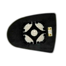 Зеркальный элемент MITSUBISHI Colt VII (04-12) правый асферический с обогревом