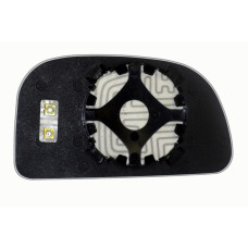 Зеркальный элемент MITSUBISHI Colt V (91-96) левый сферический с обогревом