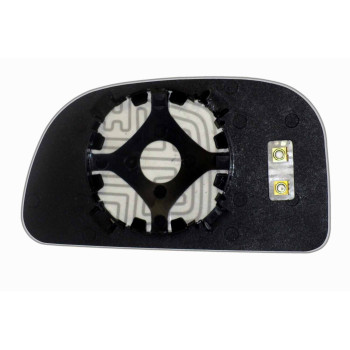 Елемент дзеркала заднього огляду MITSUBISHI Galant VII Wagon (96-02) правий асферичний з обігрівом