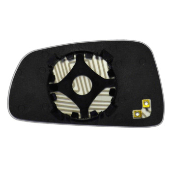 Елемент дзеркала заднього огляду MITSUBISHI Galant VIII (96-02) правий асферичний з обігрівом