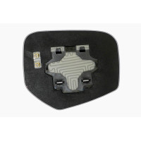 Зеркальный элемент MITSUBISHI L200 (06- ) левый сферический с обогревом