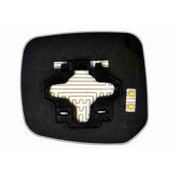 Елемент дзеркала заднього огляду MITSUBISHI L200 (96-06) правий сферичний з обігрівом