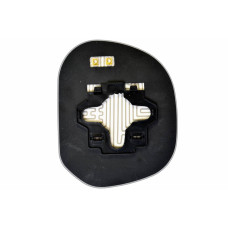 Дзеркальний елемент MITSUBISHI L400 (96- ) лівий сферичний з обігрівом