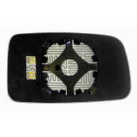 Дзеркальний елемент MITSUBISHI Lancer IX (03-06) лівий асферичний з обігрівом