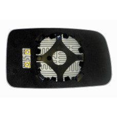 Дзеркальний елемент MITSUBISHI Lancer IX (03-06) лівий сферичний з обігрівом