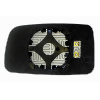 Дзеркальний елемент MITSUBISHI Lancer IX (03-06) правий сферичний з обігрівом