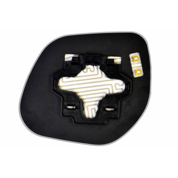 Елемент дзеркала заднього огляду MITSUBISHI Outlander XL (06-12) правий сферичний з обігрівом