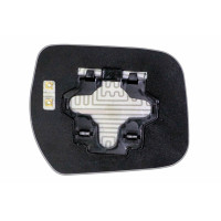 Дзеркальний елемент MITSUBISHI Space Runner (97-03) лівий асферичний з обігрівом