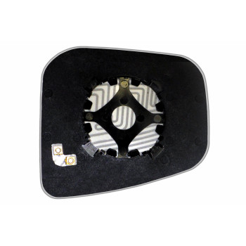 Елемент дзеркала заднього огляду MITSUBISHI Pajero Pinin (00-07) лівий асферичний з обігрівом