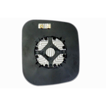 Елемент дзеркала заднього огляду MITSUBISHI Pajero II (92-94) лівий сферичний з обігрівом