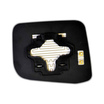 Елемент дзеркала заднього огляду MITSUBISHI Space Wagon (98-04) правий асферичний з обігрівом