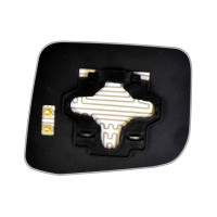 Дзеркальний елемент MITSUBISHI Space Wagon (98-04) лівий асферичний з обігрівом