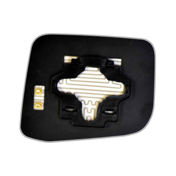 Елемент дзеркала заднього огляду MITSUBISHI Space Wagon (98-04) лівий асферичний з обігрівом