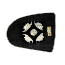 Дзеркальний елемент MITSUBISHI Colt VII (04-12) правий асферичний з обігрівом