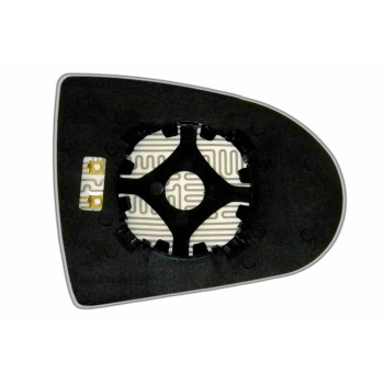 Зеркальный элемент MITSUBISHI Colt VII (04-12) левый асферический с обогревом