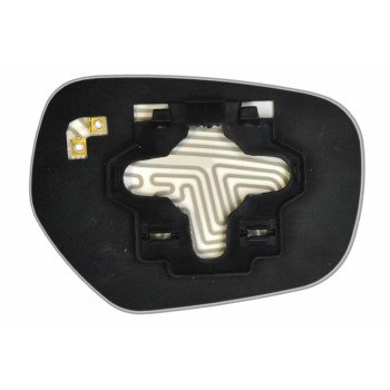 Зеркальный элемент MITSUBISHI Grandis (03-11) левый сферический с обогревом