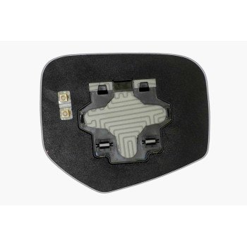 Елемент дзеркала заднього огляду MITSUBISHI L200 (06- ) лівий асферичний з обігрівом