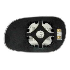 Зеркальный элемент MITSUBISHI Carisma (97-01) правый асферический с обогревом