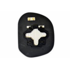 Зеркальный элемент MITSUBISHI L400 (96- ) левый сферический с обогревом