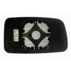 Дзеркальний елемент MITSUBISHI Lancer IX (03-06) лівий асферичний з обігрівом