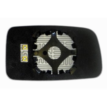 Зеркальный элемент MITSUBISHI Lancer IX (03-06) левый сферический с обогревом