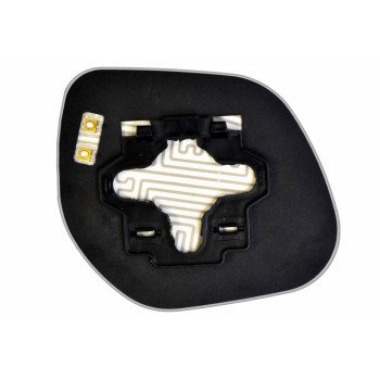 Зеркальный элемент MITSUBISHI Outlander XL (06-12) левый сферический с обогревом