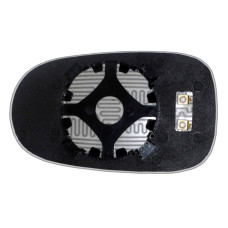 Зеркальный элемент NISSAN Almera II Classic (06-12) правый асферический с обогревом