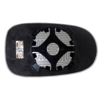 Дзеркальний елемент NISSAN Almera II Classic (06-12) лівий асферичний з обігрівом