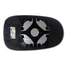 Зеркальный элемент NISSAN Almera II Classic (06-12) левый асферический с обогревом