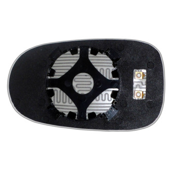 Елемент дзеркала заднього огляду NISSAN Almera II Classic (06-12) правий сферичний з обігрівом
