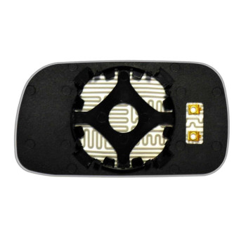 Елемент дзеркала заднього огляду NISSAN Bluebird (87-91) правий асферичний з обігрівом