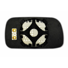 Дзеркальний елемент NISSAN Bluebird (87-91) лівий сферичний з обігрівом