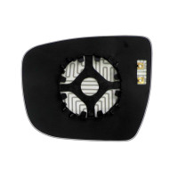 Дзеркальний елемент NISSAN Juke (14- ) правий асферичний з обігрівом