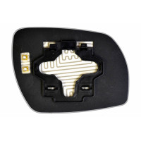 Зеркальный элемент NISSAN Murano I (03-08) левый сферический с обогревом