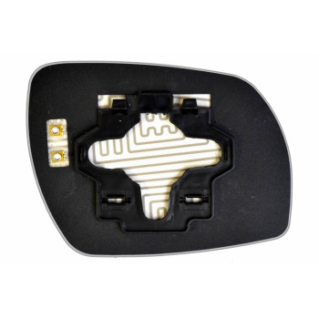 Елемент дзеркала заднього огляду NISSAN Murano I (03-08) лівий сферичний з обігрівом