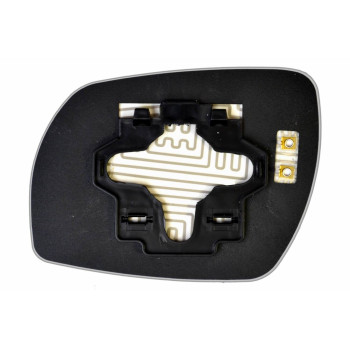 Елемент дзеркала заднього огляду NISSAN Murano I (03-08) правий сферичний з обігрівом