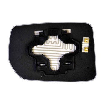 Елемент дзеркала заднього огляду NISSAN Prairie (98-04) правий асферичний з обігрівом