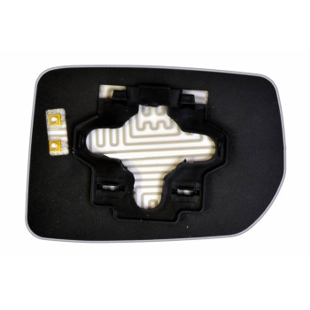 Зеркальный элемент NISSAN Prairie (98-04) левый сферический с обогревом