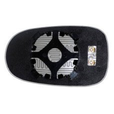 Дзеркальний елемент NISSAN Almera II Classic (06-12) правий асферичний з обігрівом