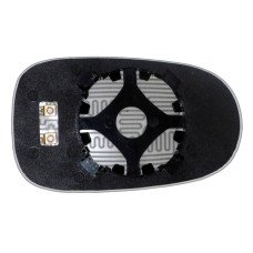 Дзеркальний елемент NISSAN Almera II Classic (06-12) лівий асферичний з обігрівом