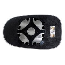 Дзеркальний елемент NISSAN Almera II Classic (06-12) правий сферичний з обігрівом