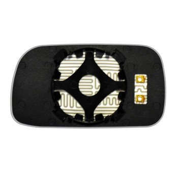 Зеркальный элемент NISSAN Bluebird (87-91) правый асферический с обогревом Зеркальный элемент NISSAN Bluebird (87-91) правый асферический с обогревом