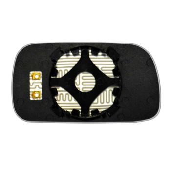 Зеркальный элемент NISSAN Bluebird (87-91) левый асферический с обогревом Зеркальный элемент NISSAN Bluebird (87-91) левый асферический с обогревом